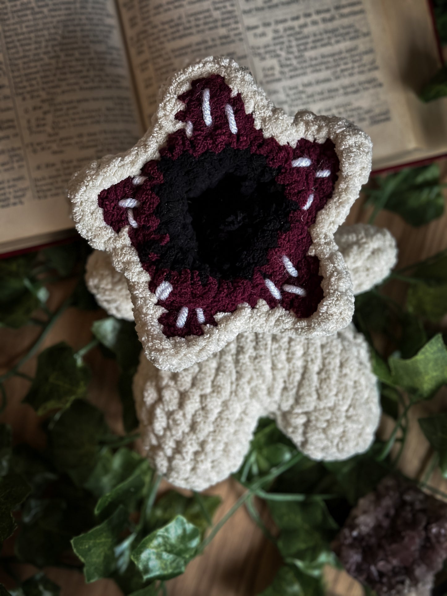 Demogorgon Plush | Stranger Things Inspired Crochet Familiar