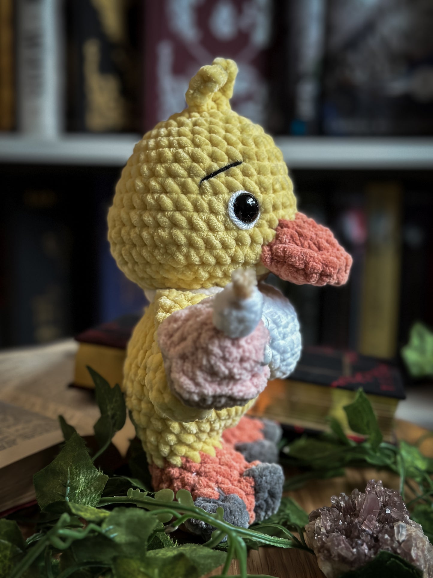 Chica Plush | Five Nights at Freddy’s Inspired Crochet Familiar